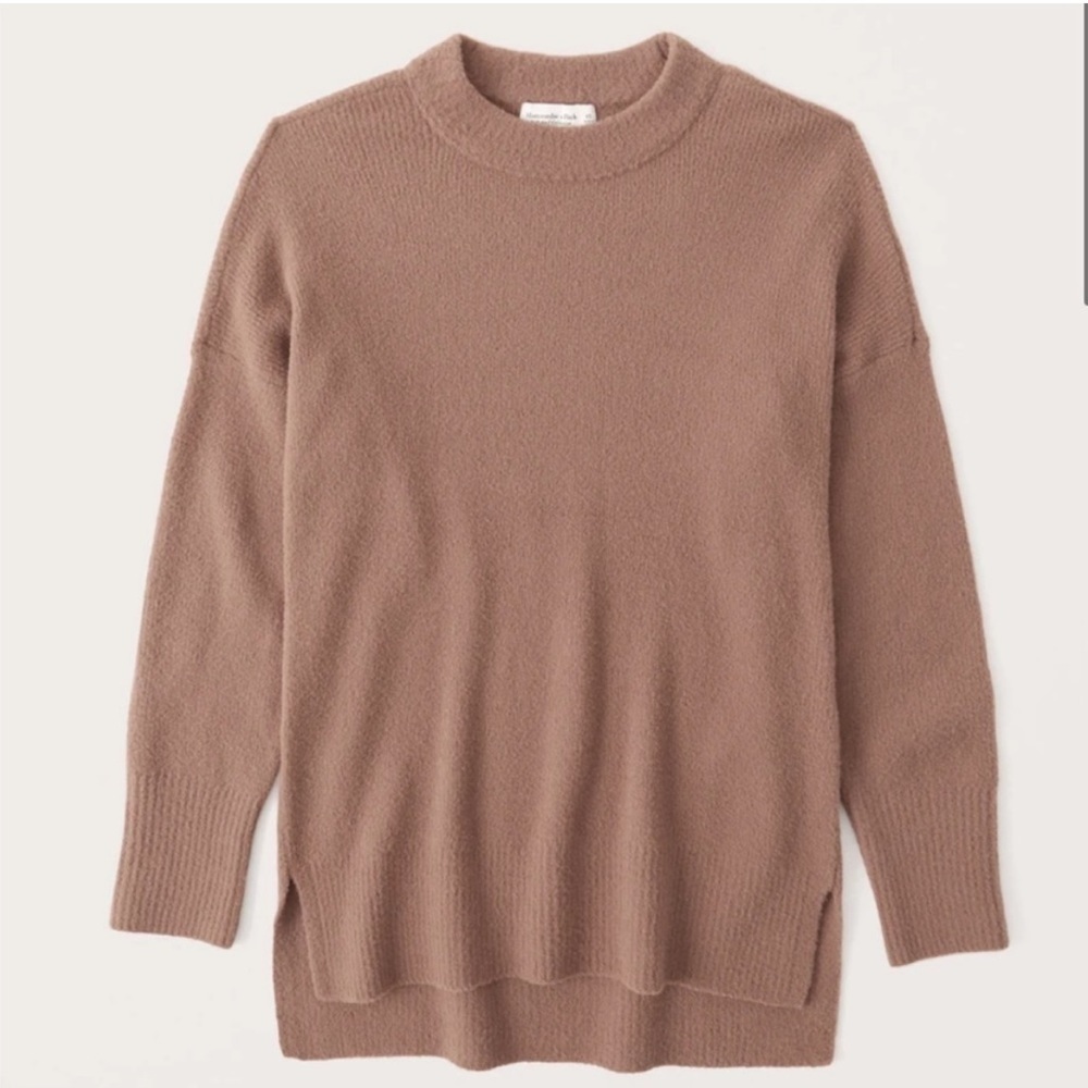 Abercrombie & Fitch DreamLush Oversized Legging-Friendly Crew Sweater